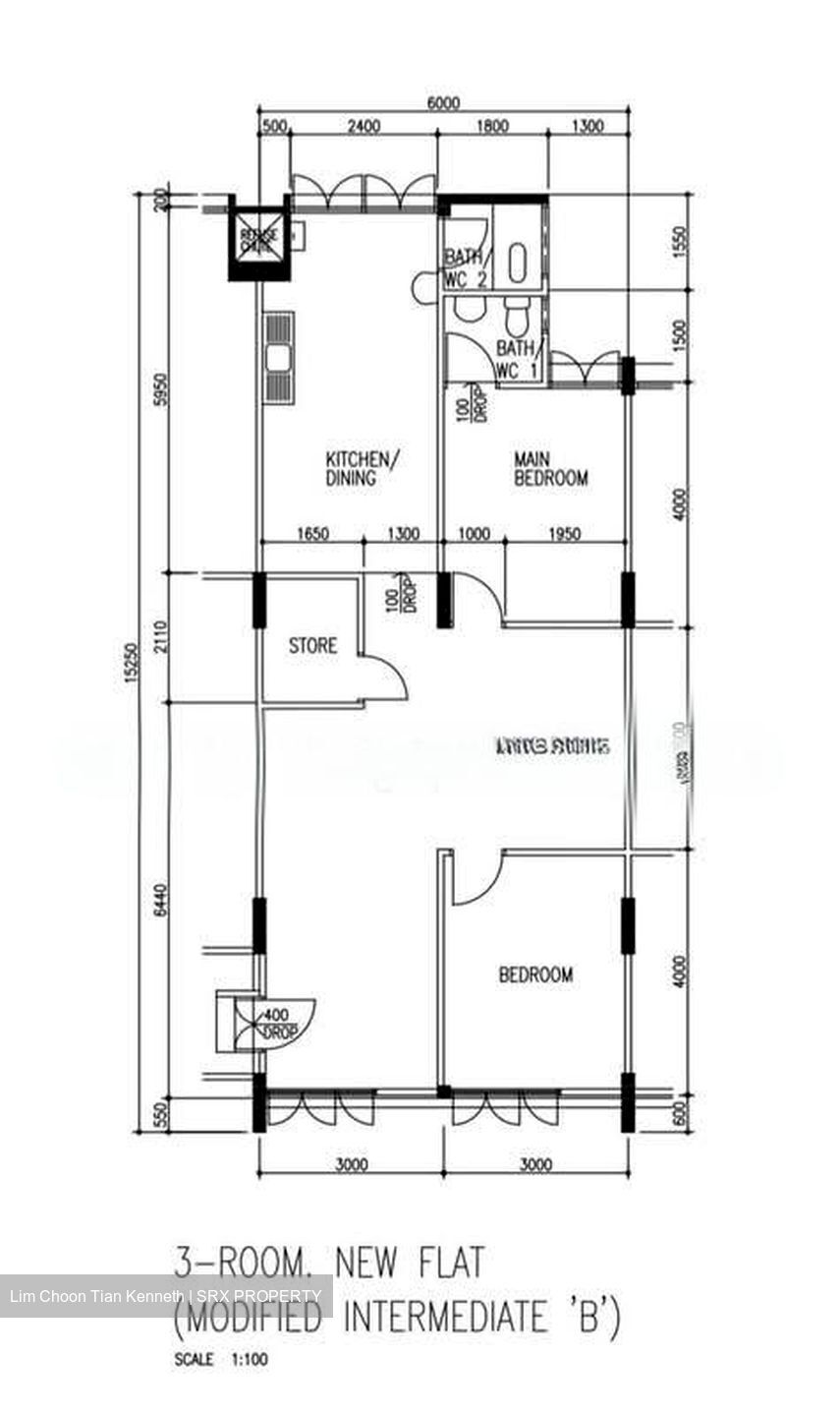 Blk 50 Chai Chee Gardens (Bedok), HDB 3 Rooms #565541301